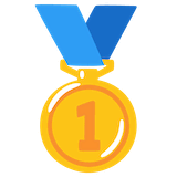 1st-place-medal Emoji google