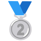 2nd-place-medal Emoji google
