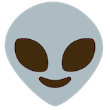 alien Emoji google