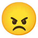 angry-face Emoji google