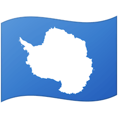 Flagge der Antarktis Emoji Google Android, Chromebook