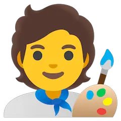 🧑‍🎨 Künstler(in) Emoji auf Google Android, Chromebook