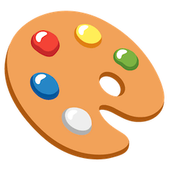 🎨 Artist Palette Emoji on Google Android and Chromebooks