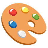 artist-palette Emoji google