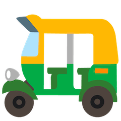 🛺 Auto Rickshaw Emoji on Google Android and Chromebooks