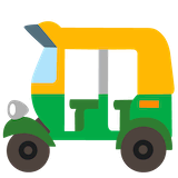 auto-rickshaw Emoji google