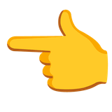 backhand-index-pointing-left Emoji google