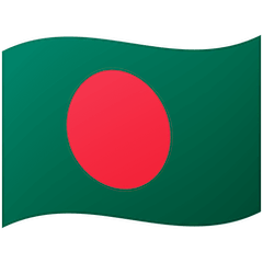 Флаг Бангладеша Эмодзи на Google Android и Chromebook