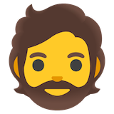 bearded-person Emoji google
