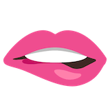 biting-lip Emoji google