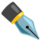 black-nib Emoji google