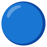 blue-circle Emoji google