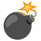 bomb Emoji google
