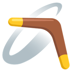 🪃 Boomerang Emoji on Google Android and Chromebooks