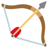 bow-and-arrow Emoji google