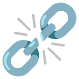 broken-chain Emoji google