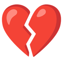 💔 Broken Heart Emoji on Google Android and Chromebooks