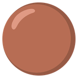 brown-circle Emoji google