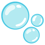 bubbles Emoji google