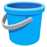 bucket Emoji google