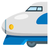 bullet-train Emoji google