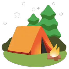 🏕 Camping Emoji — Meaning, Copy & Paste