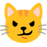cat-with-wry-smile Emoji google