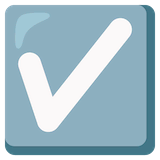 check-box-with-check Emoji google