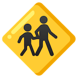 children-crossing Emoji google