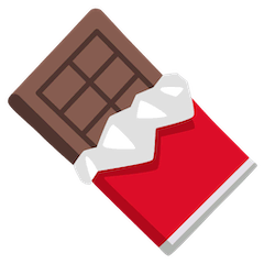 🍫 Tablette de chocolat Émoji sur Google Android, Chromebooks