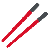 chopsticks Emoji google
