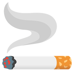 Cigarette Emoji on Google Android and Chromebooks