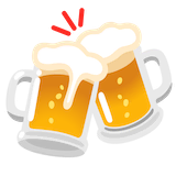 clinking-beer-mugs Emoji google