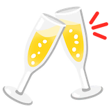 clinking-glasses Emoji google