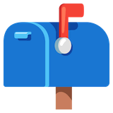 closed-mailbox-with-raised-flag Emoji google