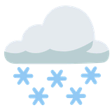 cloud-with-snow Emoji google