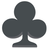 club-suit Emoji google