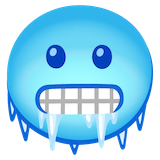 cold-face Emoji google