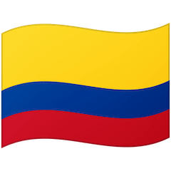Bandiera della Colombia Emoji Google Android, Chromebook