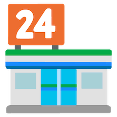 🏪 Convenience Store Emoji on Google Android and Chromebooks