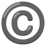copyright Emoji google