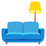 couch-and-lamp Emoji google