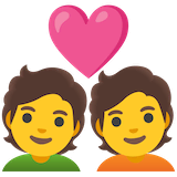 couple-with-heart Emoji google