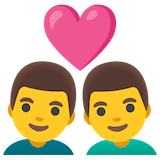 couple-with-heart-man-man Emoji google