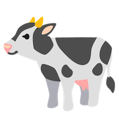 Cow Emoji on Google Android and Chromebooks