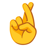 crossed-fingers Emoji google