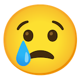 crying-face Emoji google