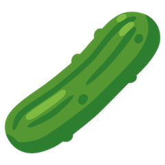 Cucumber Emoji on Google Android and Chromebooks