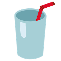 Cup With Straw Emoji on Google Android and Chromebooks