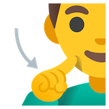 deaf-man Emoji google